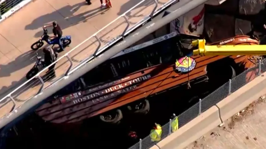 Boston Duck Boat Overturns Near Charles River, Injuring Six