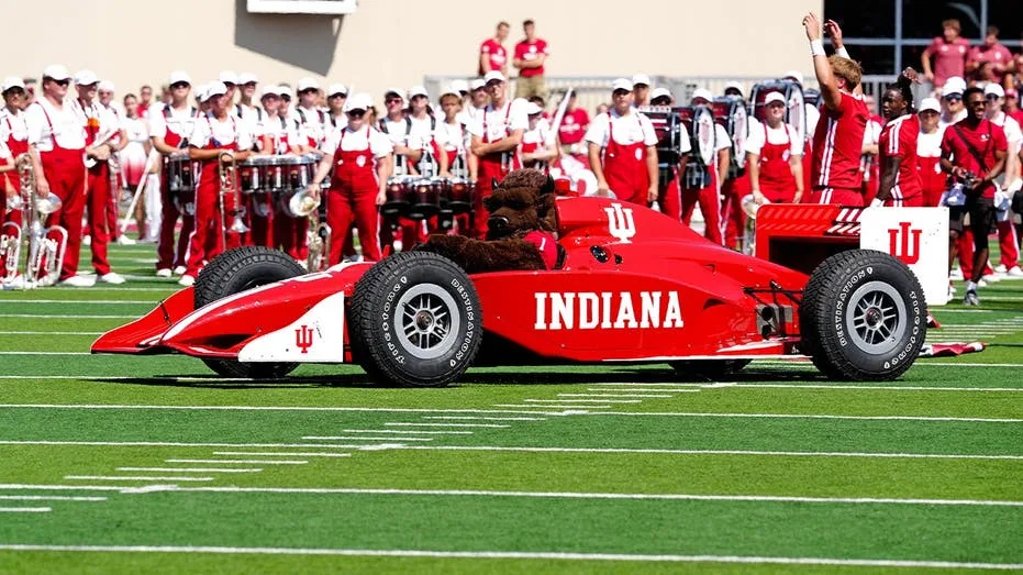 Indiana's Hoosier the Bison Kicks Off Season with Unforgettable Stunts, Setting High Bar for Mascots
